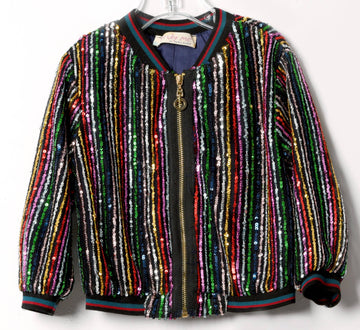 Multi Color  Sequin Jacket